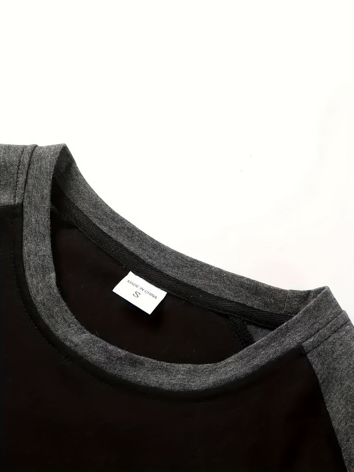 Bryson | Two-Tone Raglan Long Sleeve Shirt