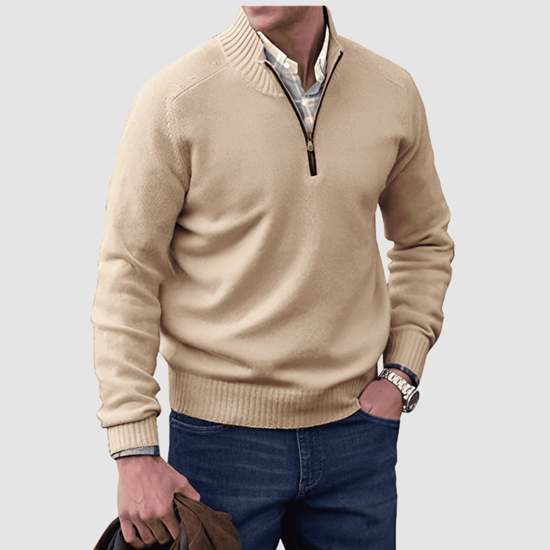 Barry | Premium Zip Pullover