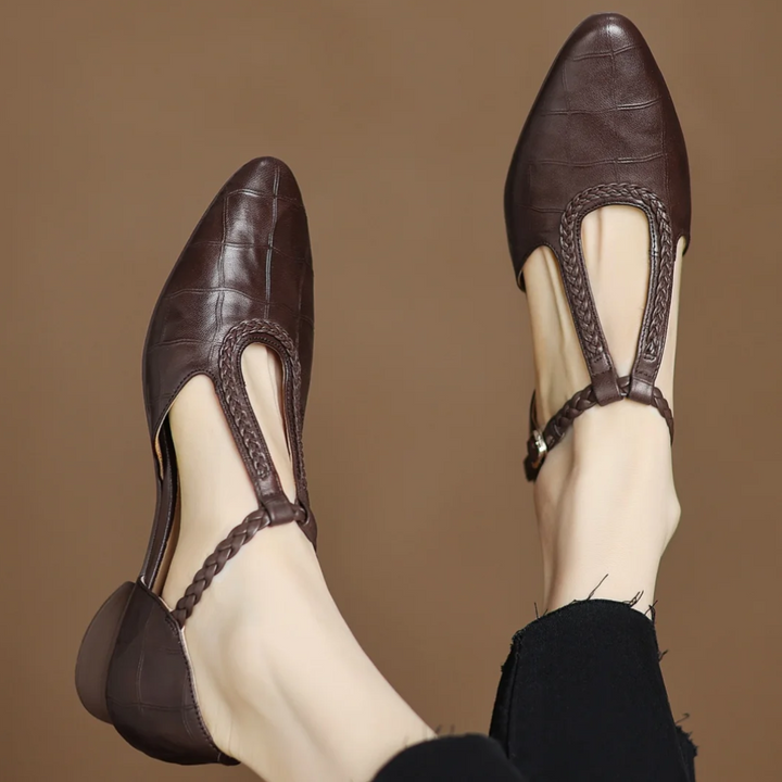 Charlotte | Classic Premium Strap Shoes