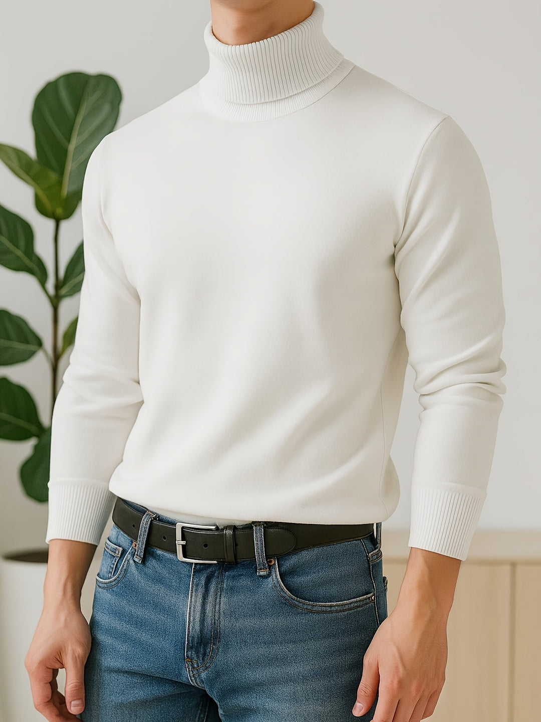 Callum | Classic High-Neck Sweater