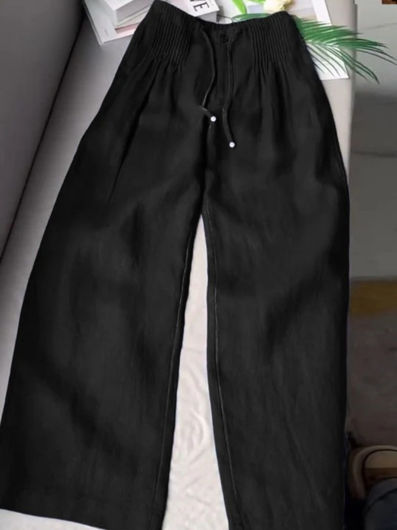 Bria | Elegant Wide Leg Lace Pants