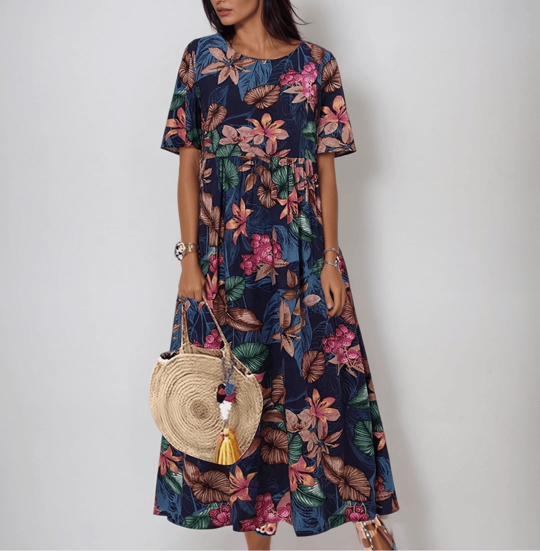 Marlowe | Floral Relaxed Midi Dress