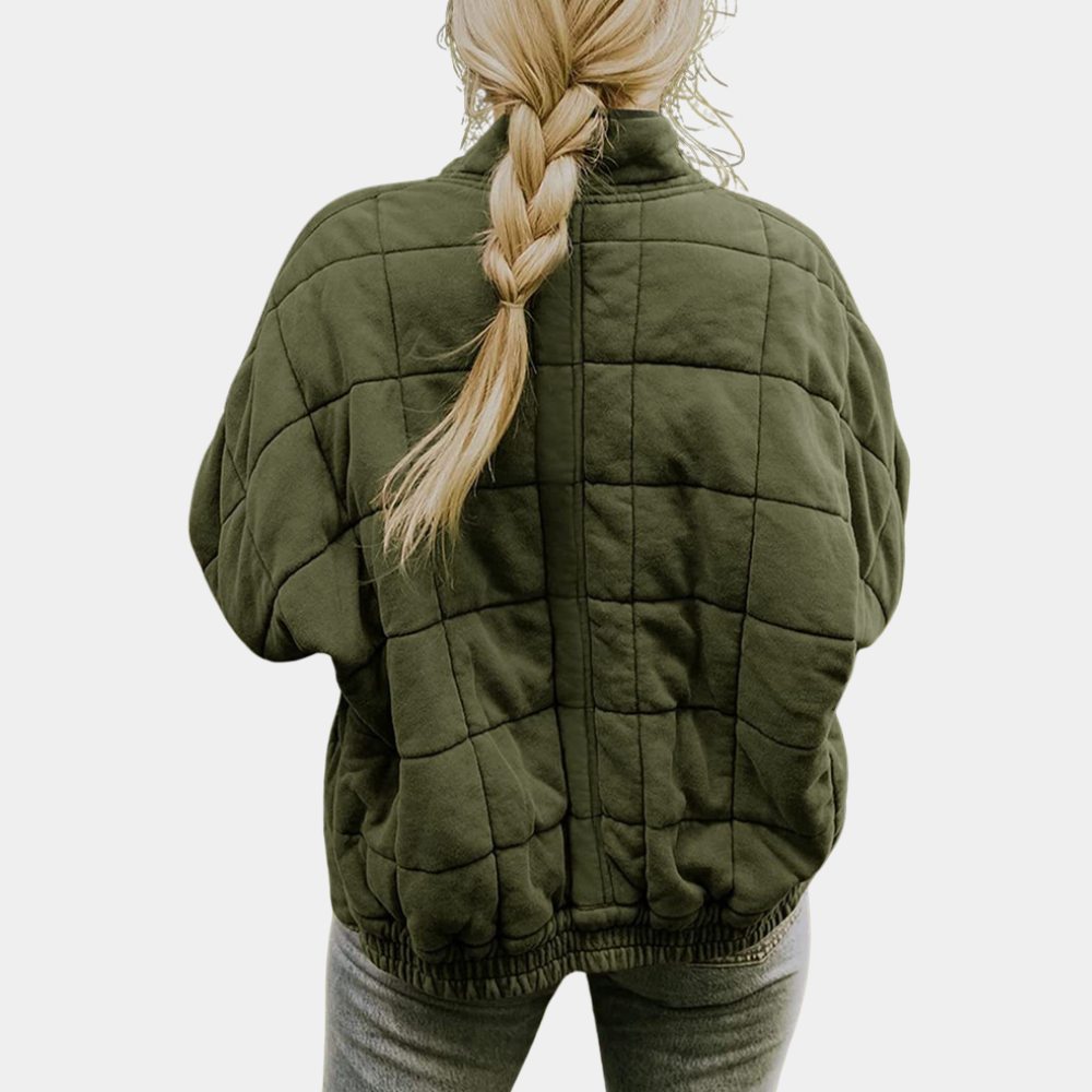 Celeste | Soft Quilted Jacket with Zipper