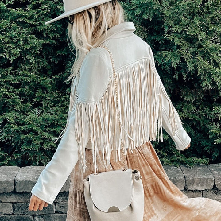 Bianca | Fringe Jacket For Women