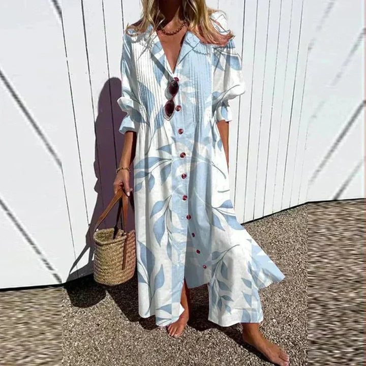 Delilah | Colorful Floral Relaxed Dress