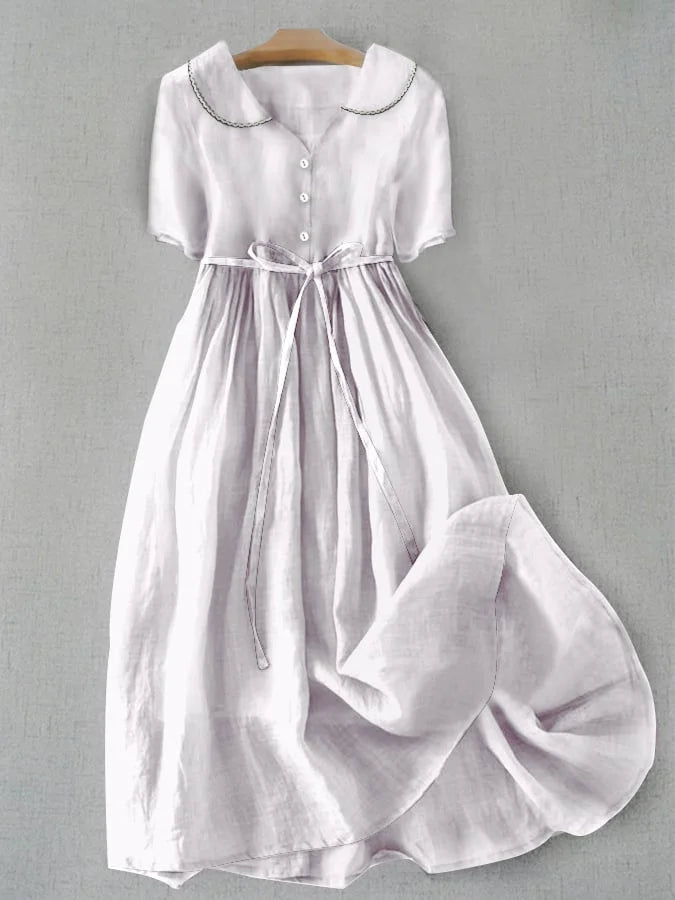 Isla - Elegant Comfort Mid Sleeve Dress
