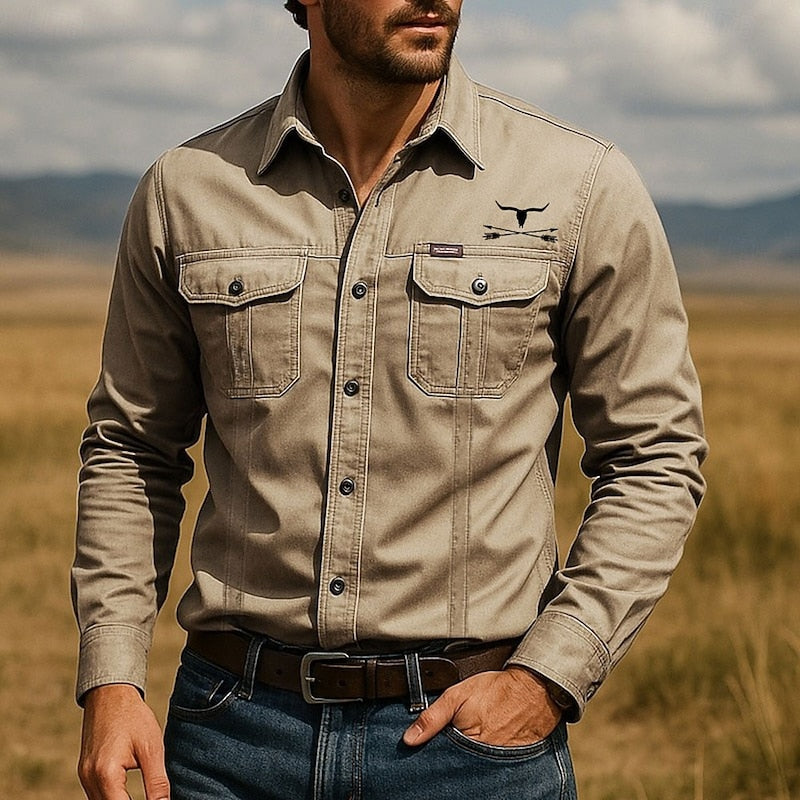 Colton | Rugged Western Work Shirt