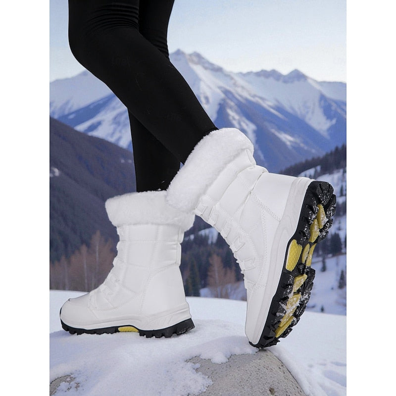 Annabel | Cozy Fur-Trimmed Winter Boots